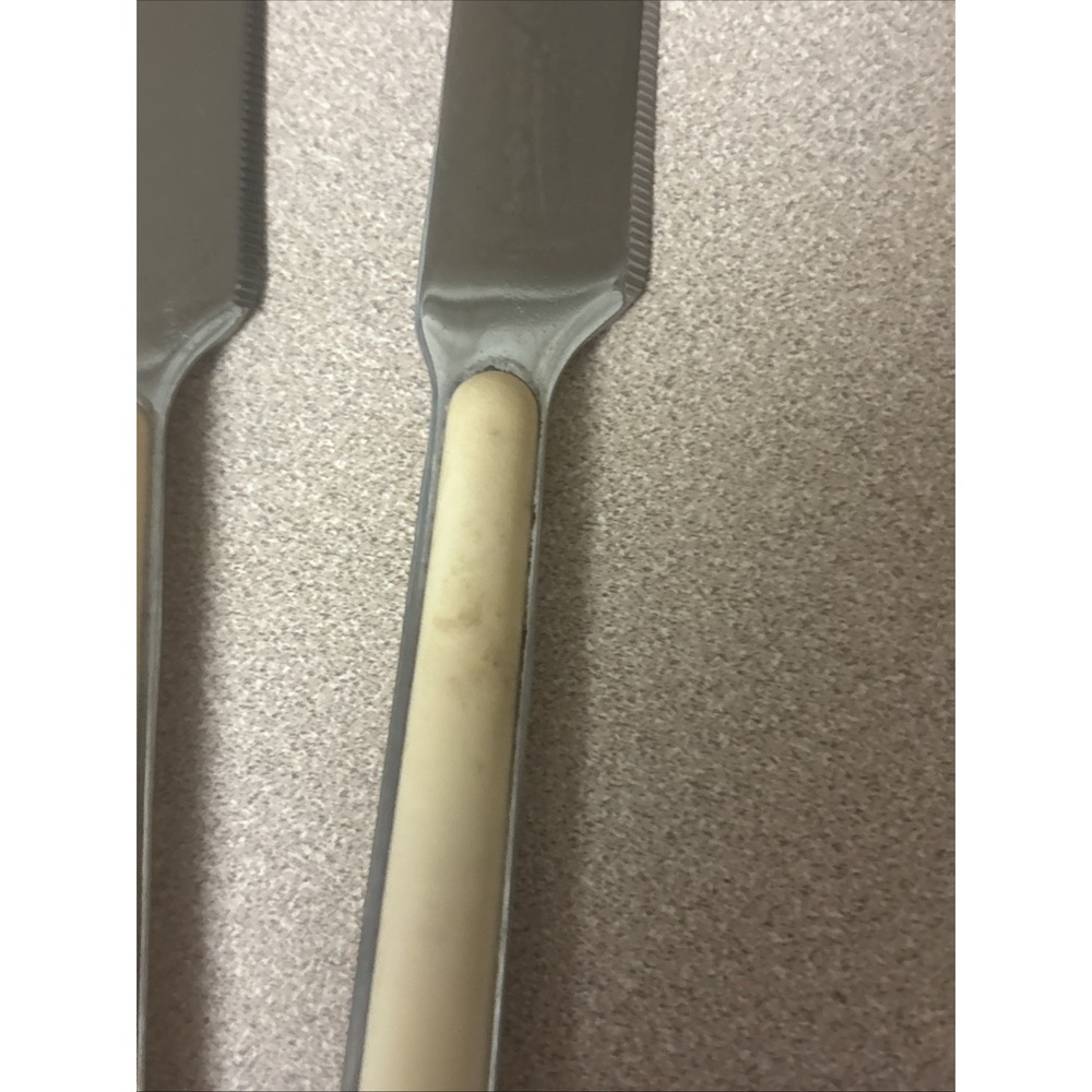 Mepra Italy Fantasia Vanilla 4 Knives 18/10 Stainless Steel Flatware Inox - Picture 5 of 7